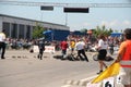 Amateur Motocross race accident near south Germany