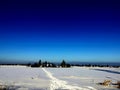 Amazin winter lanscape Royalty Free Stock Photo