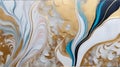 Marble texture abstract art painting, creative hand-painted background, acrylic painting on canvas. Intricate details