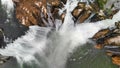 Amazing aerial view of beautiful Shoshone Falls on the Snake River, Twin Falls, Idaho Royalty Free Stock Photo