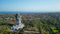 Amazing aerial view of Patung Garuda Wisnu Kencana in Bali