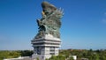 Amazing aerial view of Patung Garuda Wisnu Kencana in Bali