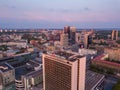 Amazing aerial view of Tallinn city Royalty Free Stock Photo