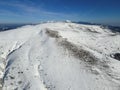 Balkan Mountains around Beklemeto pass, Bulgaria Royalty Free Stock Photo