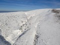 Balkan Mountains around Beklemeto pass, Bulgaria Royalty Free Stock Photo