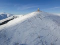 Balkan Mountains around Beklemeto pass, Bulgaria Royalty Free Stock Photo