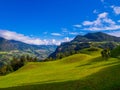 Amazing Alpine Landscape Royalty Free Stock Photo
