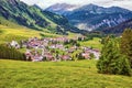 Amazing alpine scenery from Berwang, Austria Royalty Free Stock Photo