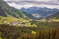 Amazing alpine scenery from Berwang, Austria Royalty Free Stock Photo