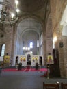 Sofia, 2nd september: Saint Sofia Church interior from Sofia City capital of Bulgaria