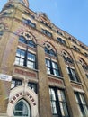 Amazing apartment building in Venetian Gothic style located on the corner of Farringdon Road and Greville Street