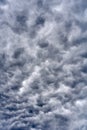 Amazing apocalyptic clouds before a storm