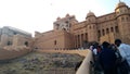 Amer fort stairs in jaipur