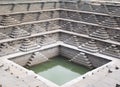 Amazing architecture of an ancient step well in Hampi