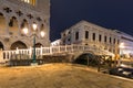 Amazing architecture of the Doges Palace on the San Marco square of Venice, Italy Royalty Free Stock Photo