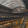 The amazing architecture of london st pancras station