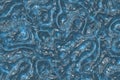 amazing artistic light blue monster skin surface digital art background texture illustration