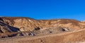 Amazing Artists Palette at Death Valley National Park in California - DEATH VALLEY - CALIFORNIA - OCTOBER 23, 2017