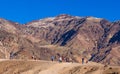 Amazing Artists Palette at Death Valley National Park in California - DEATH VALLEY - CALIFORNIA - OCTOBER 23, 2017