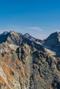 Amazing autumn High Tatras mountains in Slovakia - Strbsky stit, Ladovy stit, Lomnicky stit, Pysny stit, Rysy and Tazky stit