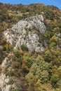 Autumn ladscape with forest around Krichim Reservoir, Rhodopes Mountain, Bulgaria