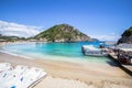 Beach in Paleokastritsa in Corfu island, Greece