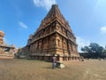 Amazing Back side view of Big Temple Thanjavur Tamilnadu, India