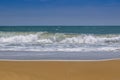 Amazing beach and golden sand in Arugam Bay, Sri Lanka