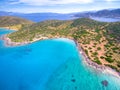Amazing beach of Kolokitha near Elounda, Crete, Greece