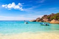 Amazing beach of the Similan island at Andaman sea, Thailand Royalty Free Stock Photo