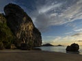 Amazing beach, vertical format, Haad Yao beach, Trang, Thailand