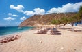 Amazing beach view in Milos, Cyclades, Greece