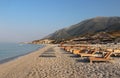 Amazing beaches of Dhermi, Albania Royalty Free Stock Photo