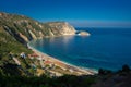 Amazing beaches of Greece - beautiful Petani beach in Cefalonia island