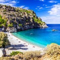 Amazing beaches of Greek islands. Karpathos Royalty Free Stock Photo