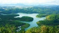 Amazing, beautiful panorama, Dalat travel, Vietnam