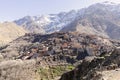 Amazing Berber village located in High Atlas mountains, Morocco