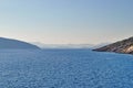 Amazing blue water of Aegean sea near Bodrum