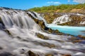 The amazing Bruarfoss in Iceland