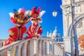 Amazing carnival masks in Venice, Italy