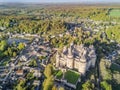 Amazing castle in Pierrefonds, France Royalty Free Stock Photo