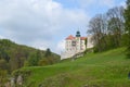 Castle in Pieskowa Skala Royalty Free Stock Photo