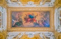 Amazing ceiling fresco, Barberini Palace in Rome, Italy.