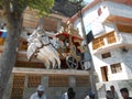 An amazing chariot kept at Anusuiya Ashram.