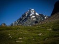 Amazing and charming view to the highest mountain in Austria, Grossglockner.