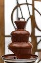 Amazing chocolate fountain