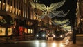 Amazing Christmas decoration at London Regent street - LONDON, ENGLAND - DECEMBER 15, 2018