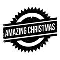 Amazing Christmas rubber stamp