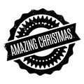 Amazing Christmas rubber stamp