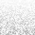 Circle Dots pattern design background in Black and white